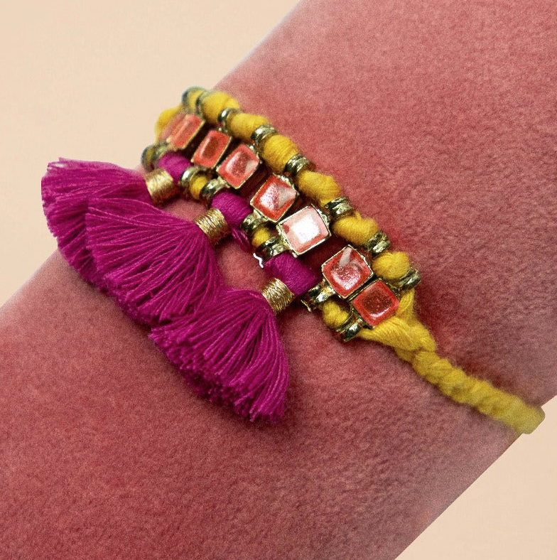 Boho Beaded Adjustable Bracelet