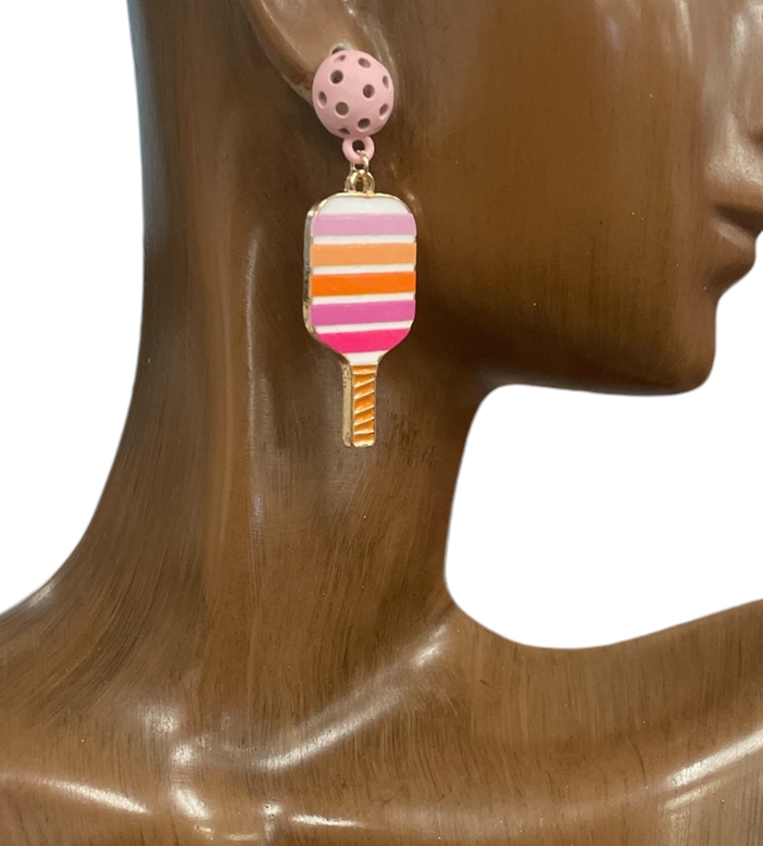 Pickleball Dangle Earrings