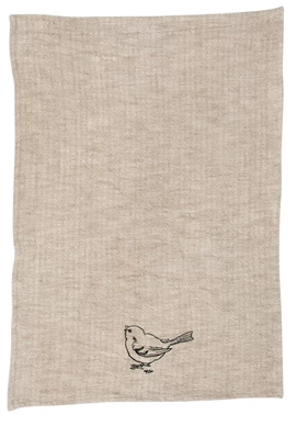 Embroidered Tea Towel