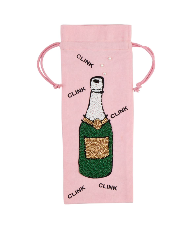 Beaded Wine Bag