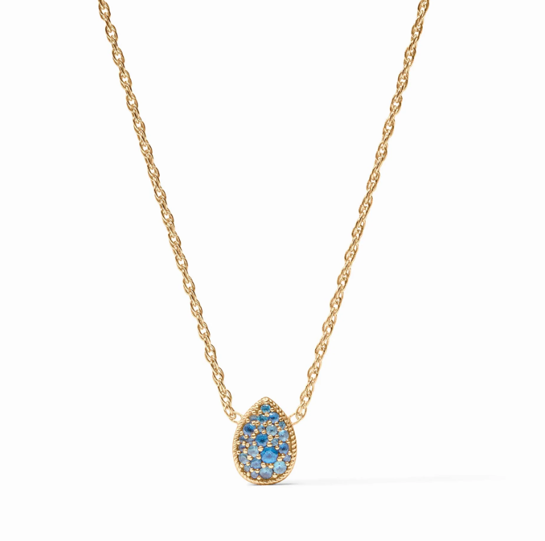 Julie Vos Birthstone Teardrop Delicate Necklace