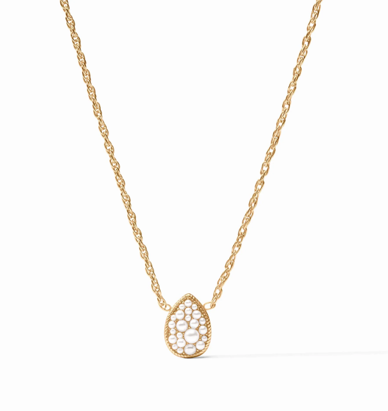 Julie Vos Birthstone Teardrop Delicate Necklace