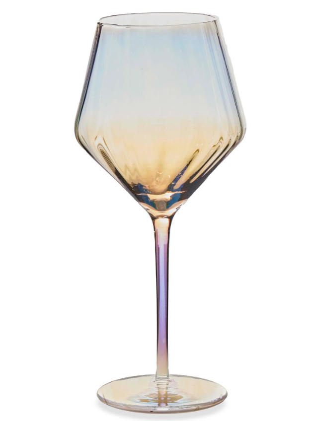 Chelsea Iridescent Wine Glass - Single - Final Sale 25% off in cart