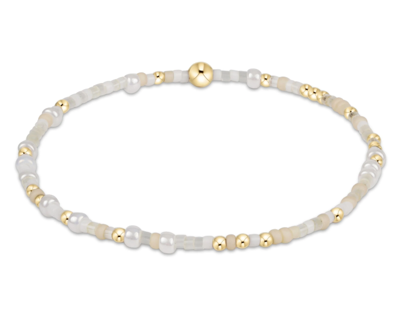 E Newton Hope Unwritten Bracelet - Gold