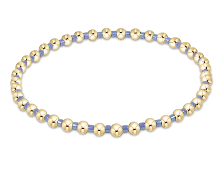 E Newton Hope Grateful 3mm Bead Bracelet