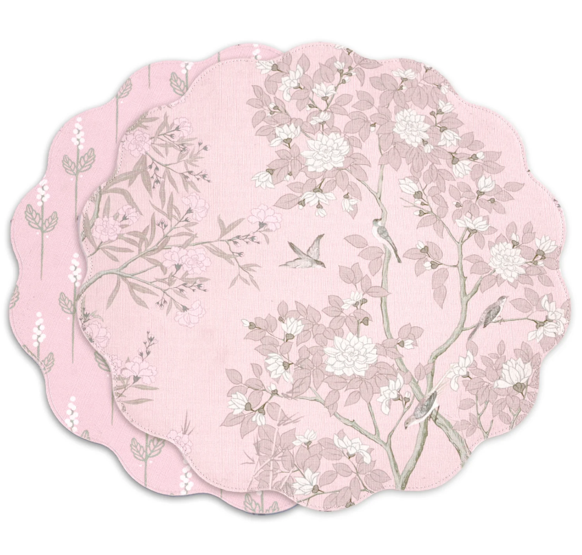 VIDA Chinoiserie Reversible Placemats - Set of 4
