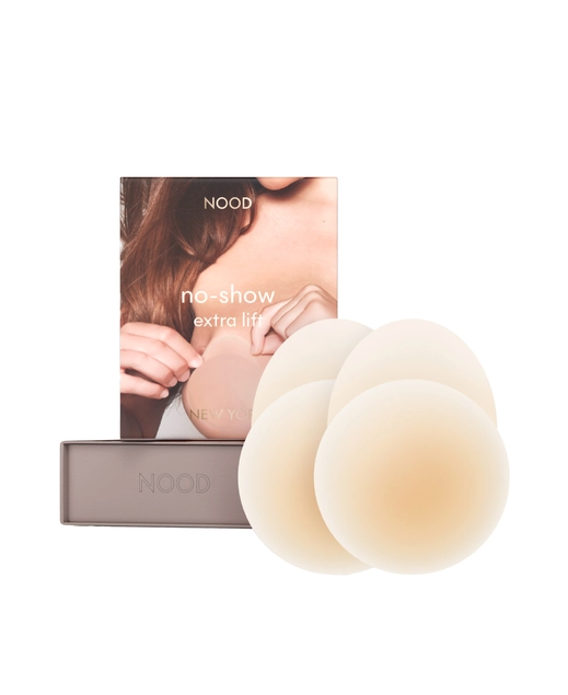 NOOD No-Show Extra Lift Reusable Adhesive Nipple Covers
