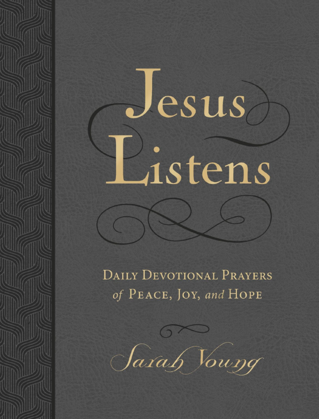 Jesus Listens: Large Text