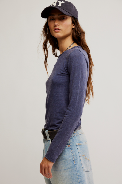 Free People Nova Long Sleeve Tee