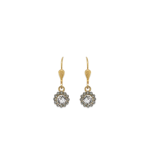 Petite Rhinestone & Crystal Earrings