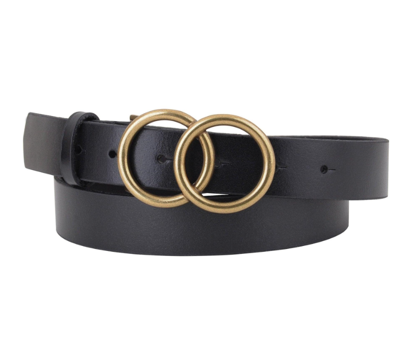 The Harmony Buckle Leather Belt