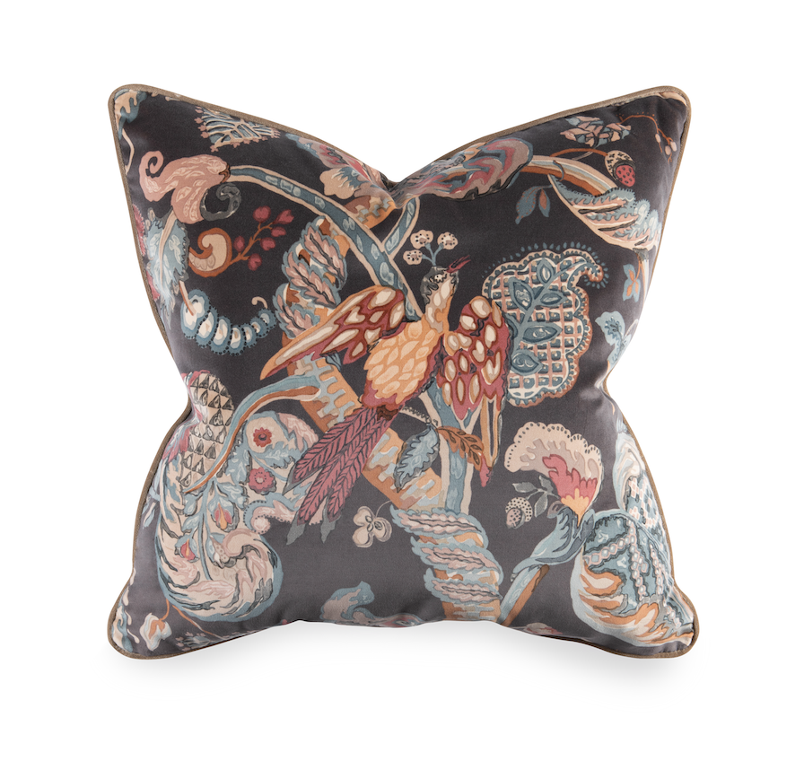 Keyhaven Chocolate Throw Pillow
