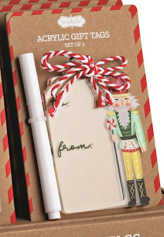 Christmas Acrylic Gift Tag Set