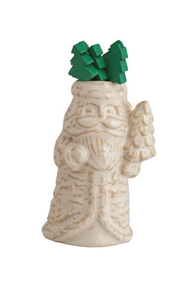 White Christmas Toothpick Holder