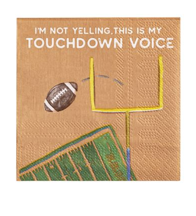 Tailgate Cocktail Napkins - Pack of 12