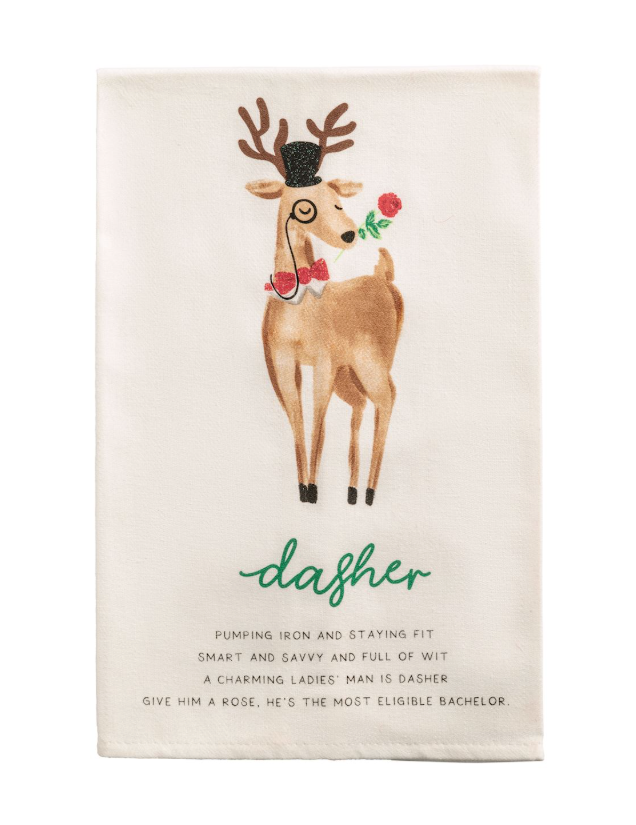 Reindeer Character Towel