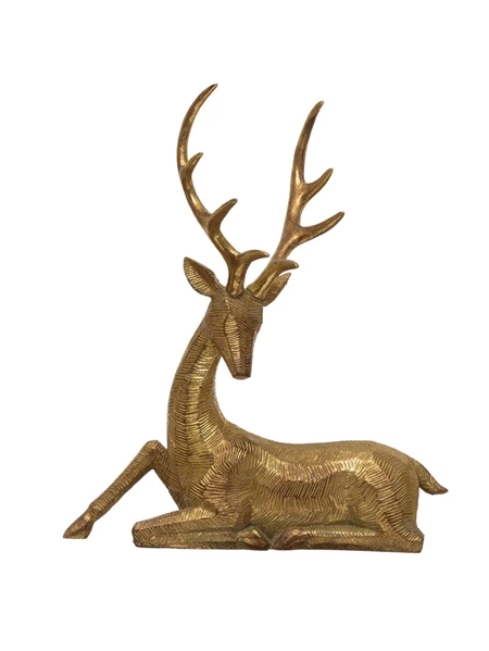 Gold Resin Deer