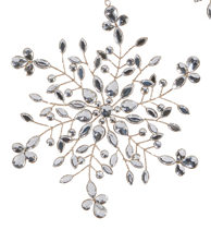 Jeweled Snowflake Ornament