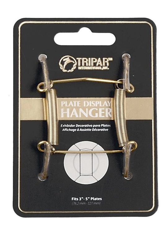 Brass Wire Plate Hanger