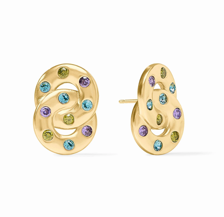 Julie Vos Trunk Show - Rainbow Infinity Earring