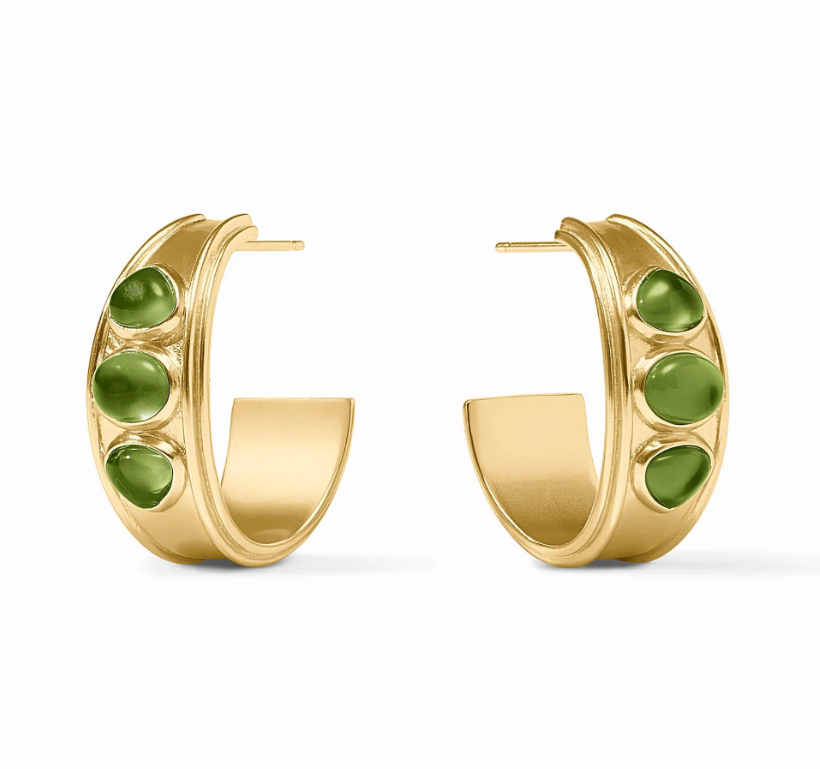 Julie Vos Dolce Stone Hoop