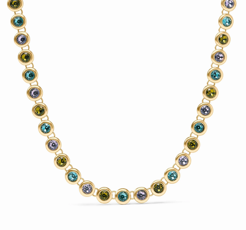 Julie Vos Trunk Show - Rainbow Tennis Necklace