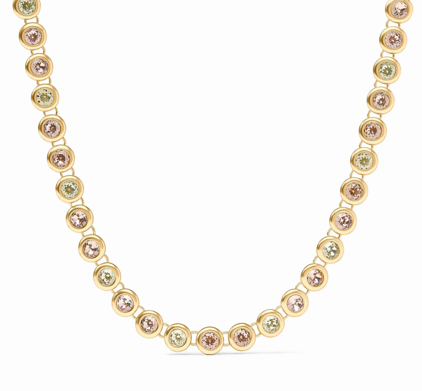 Julie Vos Rainbow Tennis Necklace