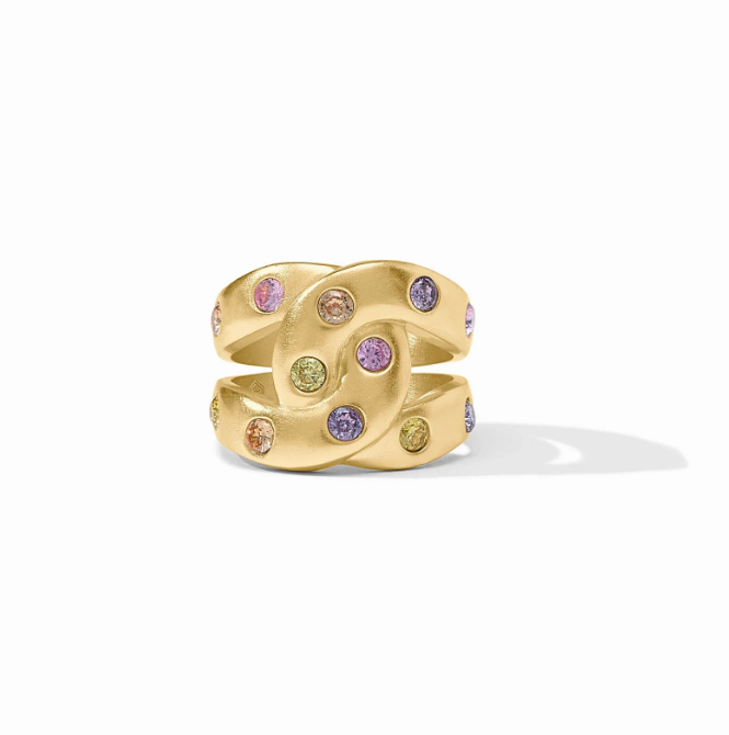 Julie Vos Trunk Show - Rainbow Infinity Ring