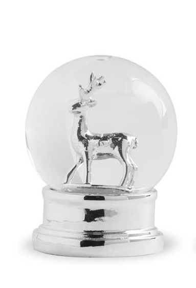 Mini Silver Snow Globe