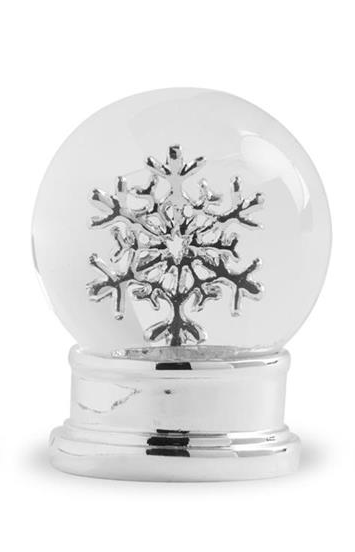 Mini Silver Snow Globe
