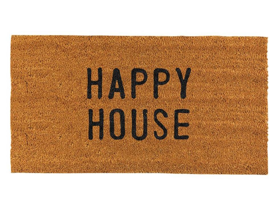 Happy House Door Mat
