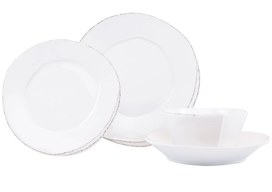 Vietri Lastra 4 or 16 Piece Place Setting - PREORDER