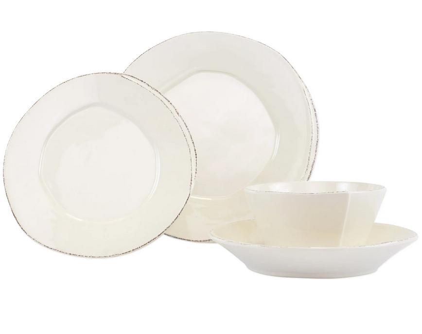 Vietri Lastra 4 or 16 Piece Place Setting - PREORDER
