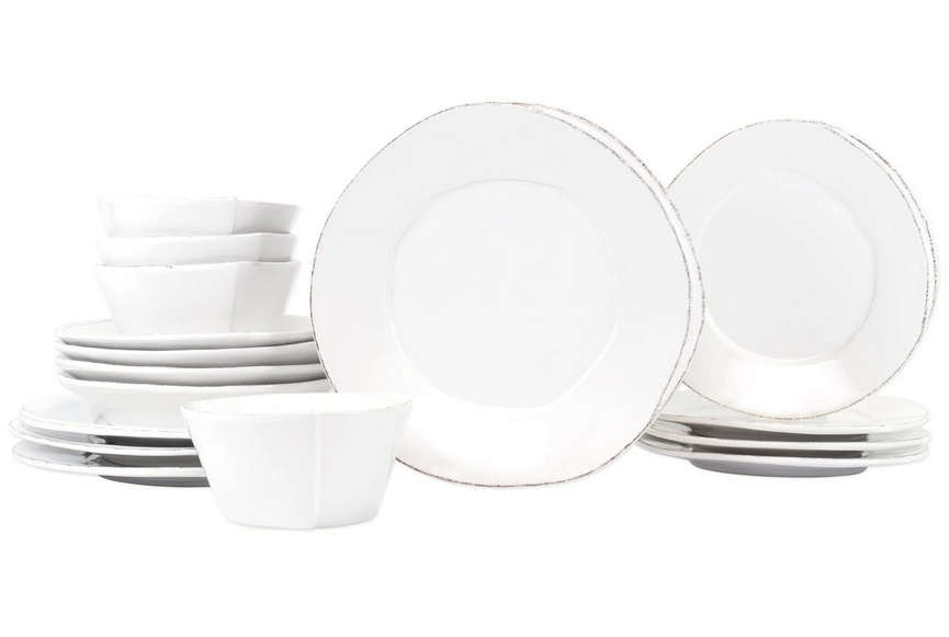 Vietri Lastra 4 or 16 Piece Place Setting - PREORDER