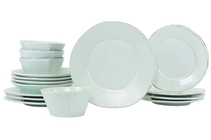Vietri Lastra 4 or 16 Piece Place Setting - PREORDER