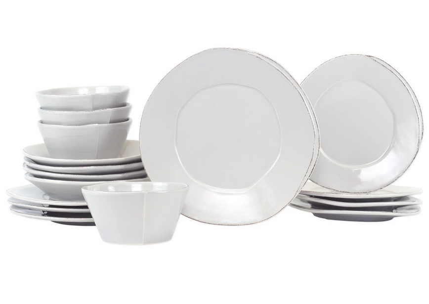Vietri Lastra 4 or 16 Piece Place Setting - PREORDER