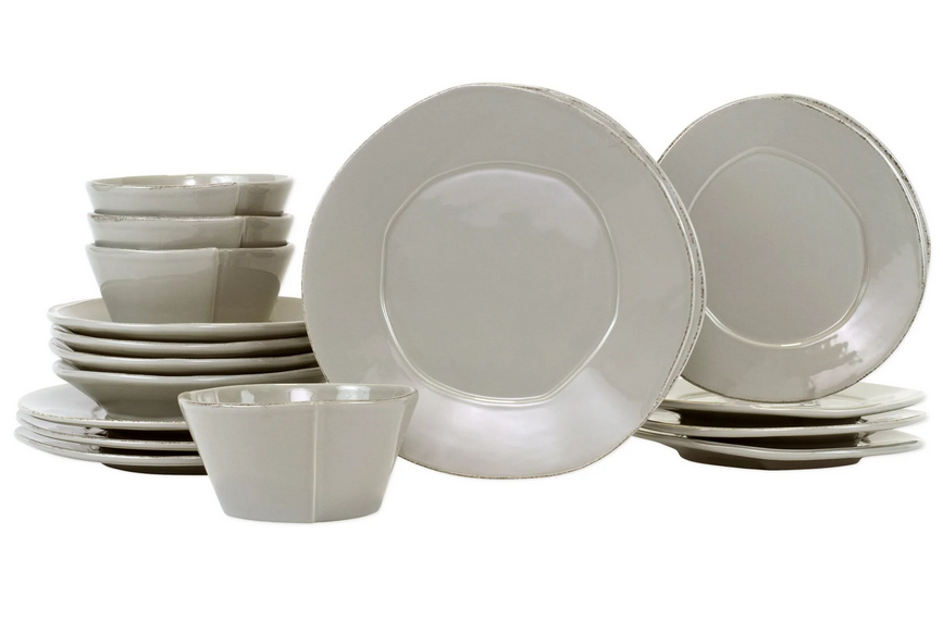 Vietri Lastra 4 or 16 Piece Place Setting - PREORDER
