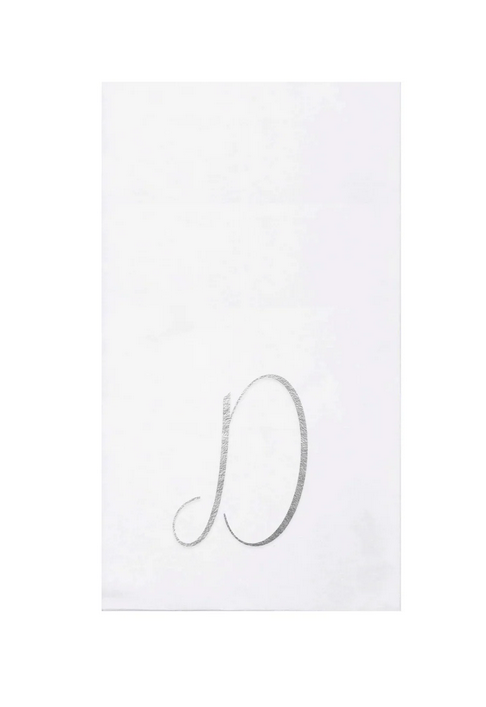 Vietri Papersoft Gold Monogram Napkins