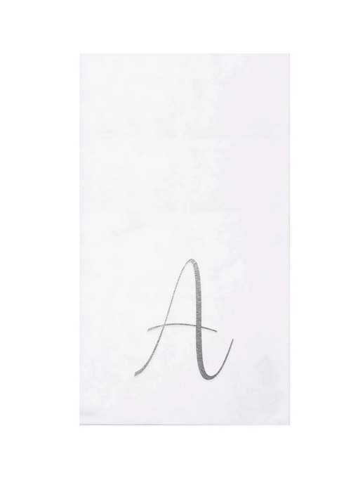 Vietri Papersoft Gold Monogram Napkins