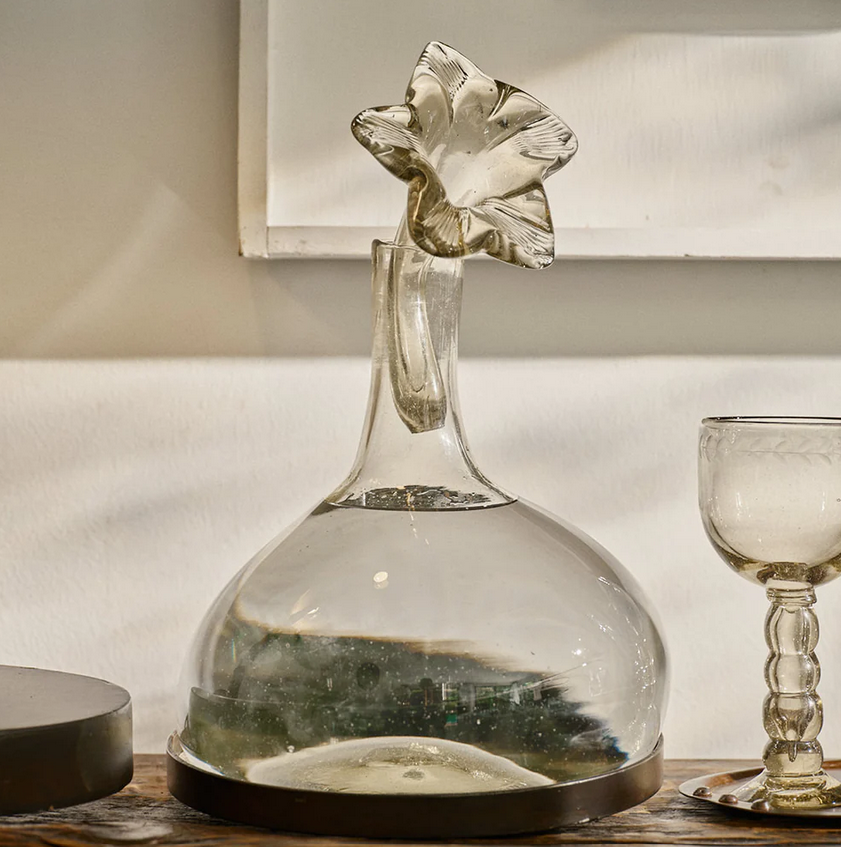 Jan Barboglio Flor Botella Carafe