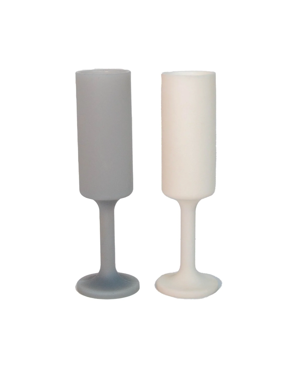 PG Silicone Seff Champagne Flutes - Set of 2 - Final Sale 40% off in cart