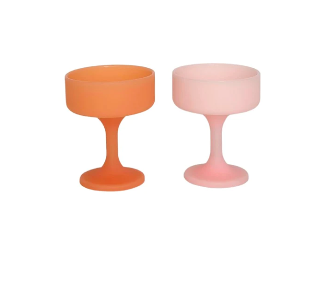 PG Silicone Mecc Cocktail Coupes - Set of 2 - Final Sale 40% off in cart