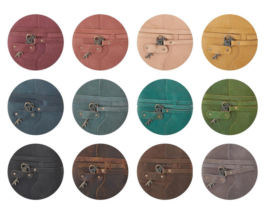 Handcrafted Leather Journal with Key