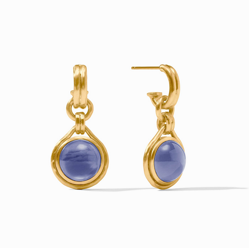 Julie Vos Solara Hoop & Charm Earring