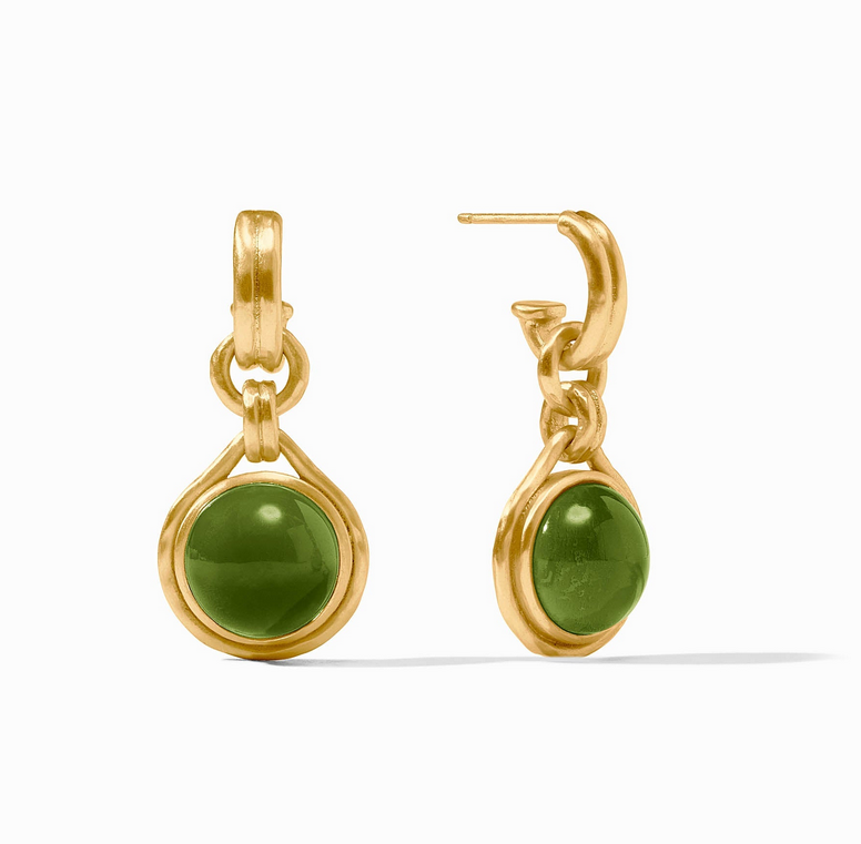 Julie Vos Solara Hoop & Charm Earring