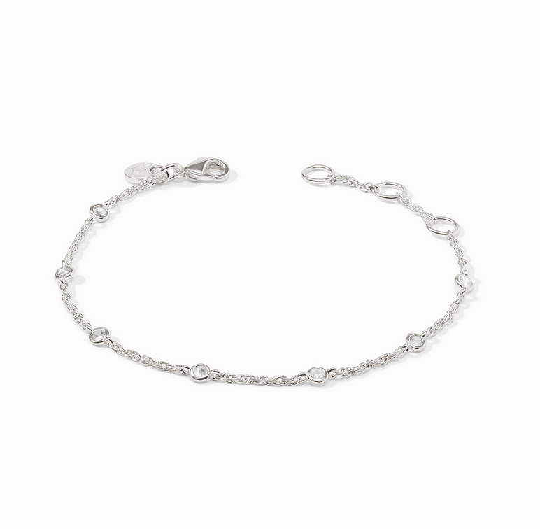 Julie Vos Celeste Delicate Bracelet - Silver