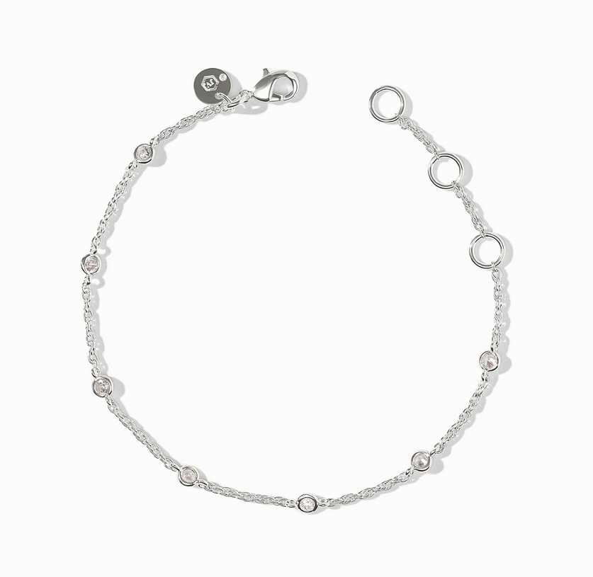 Julie Vos Celeste Delicate Bracelet - Silver