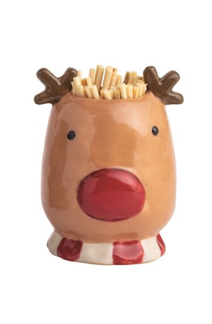 Farmhouse Christmas Toothpick Holder