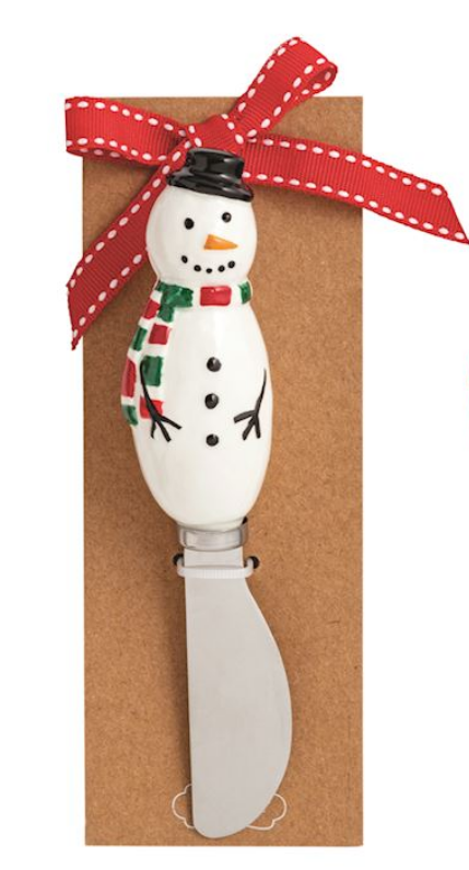 Figural Ceramic Christmas Spreader
