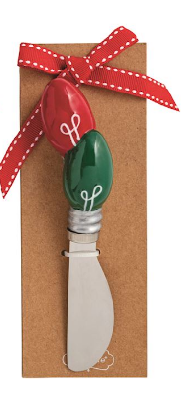 Figural Ceramic Christmas Spreader